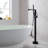 Allario Double Lever Handles Freestanding Floor Mounted Tub Filler with Handshower-106451114