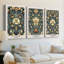 Série sur toile tendue sur mesure - 3 pièces-1329577457