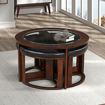 Coffee Table with  Stools