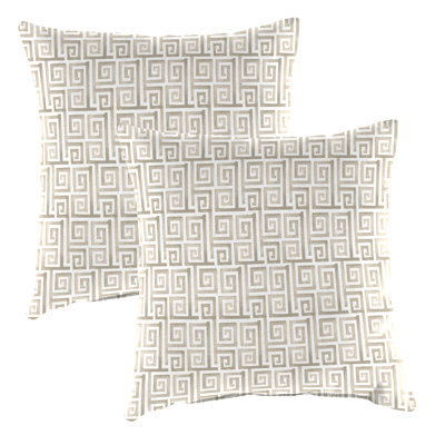Coussin extérieur 16 po x 16 po (ensemble de 2)