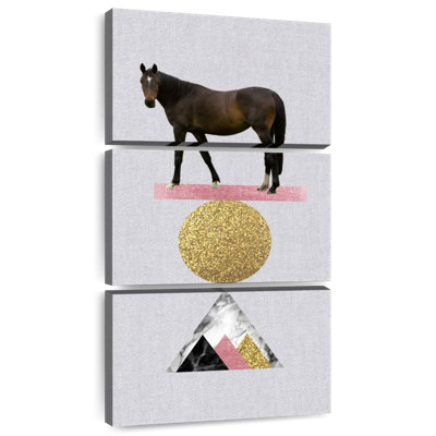 Geometric Balance Horse