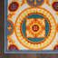 Tapis intérieur / extérieur multicolore à motif géométrique Mamini Aloha-1122242120