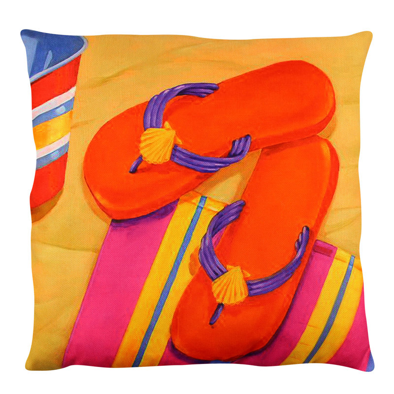 Premium Washable Cushion, 17.0 x 17.0 Inches, 50% Cotton / 50% Polyester, Silicone Filling, Concealed Zip | Soft, Comfortable & Ironable | Perfect for Home Decor, Living Room & Bedroom Accents