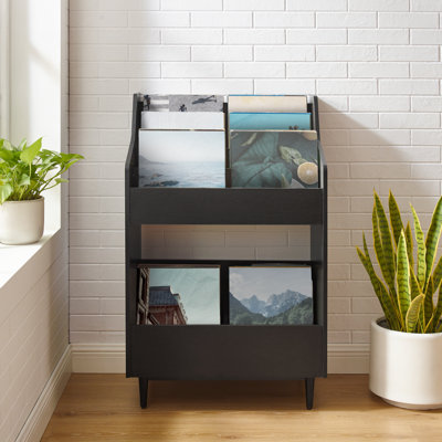 Support de rangement pour disques noir
