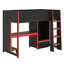 Lit mezzanine avec bureau intégré Gaming-1795035260