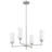 Oreane 4-Light Chandelier in Brushed Nickel-1954205360