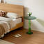 Table d'appoint moderne verte ronde en acrylique avec table d'appoint et table d'appoint moderne pour le balcon de la chambre à coucher-389351179