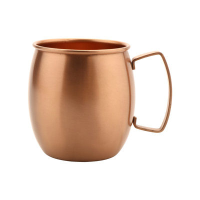 GET CPRMUG-01 Tasses en cuivre pour Moscow Mule, finition brossée