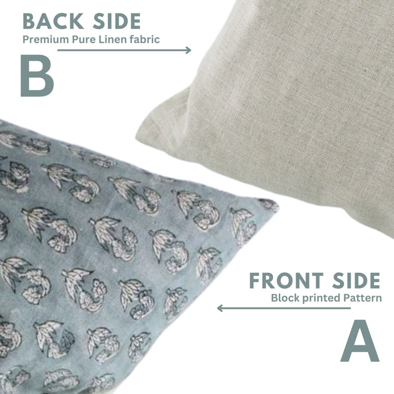 Linen Square Pillow Cover, 20" x 20"