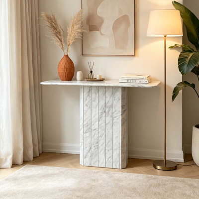 Console moderne en marbre de style italien