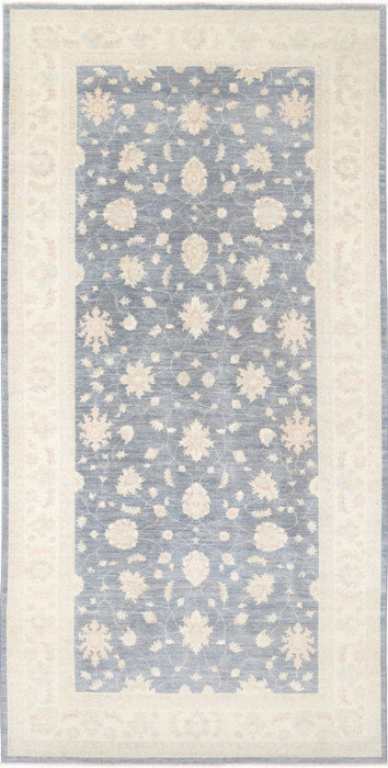 One-of-a-Kind 7'2"x14'6" Area Rug in Gray