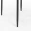 Windsor Contemporary Kitchen & Dining Chair with Walnut Bentwood Frame and Padded Faux Leather Seat-1866037680