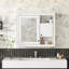 Armoire murale 32 po avec miroir