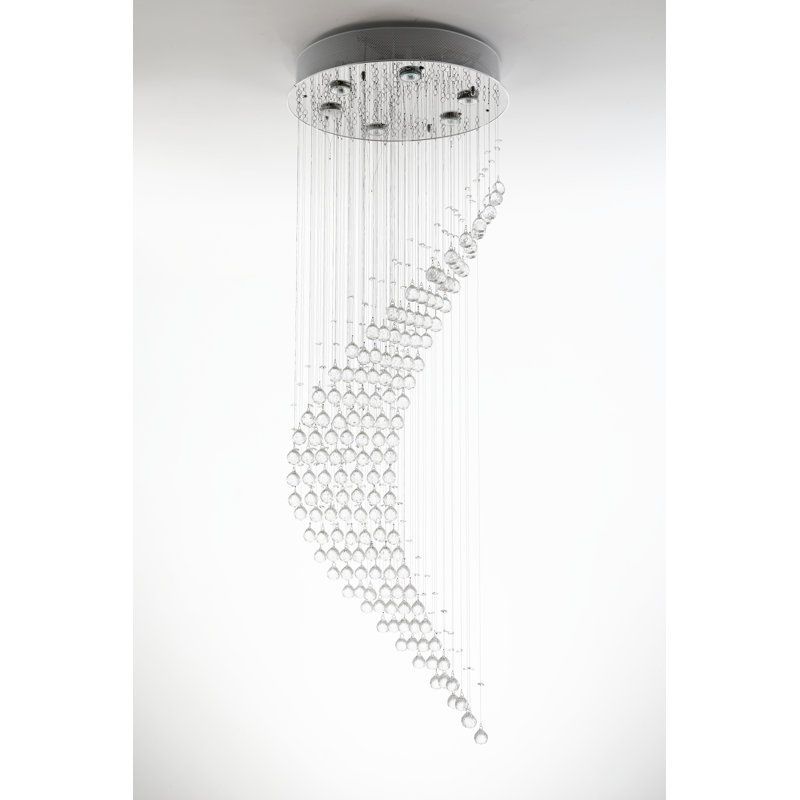 Sandifer 6 - Light Dimmable Tiered Chandelier