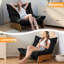 Upholstered Corduroy Lounge Chair-387332854