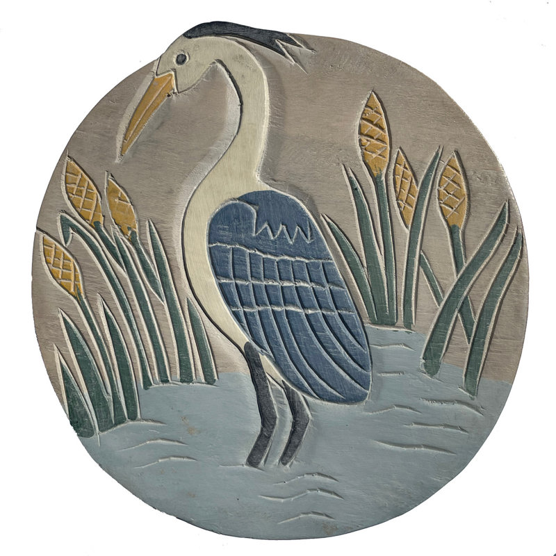 Dasheil Blue Heron Step Stool