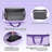 Meliz Dance Bag With Garment Rack, 28" Dance Costumes Rolling Garment Bags with Wheels for Shows, Travel-492231351