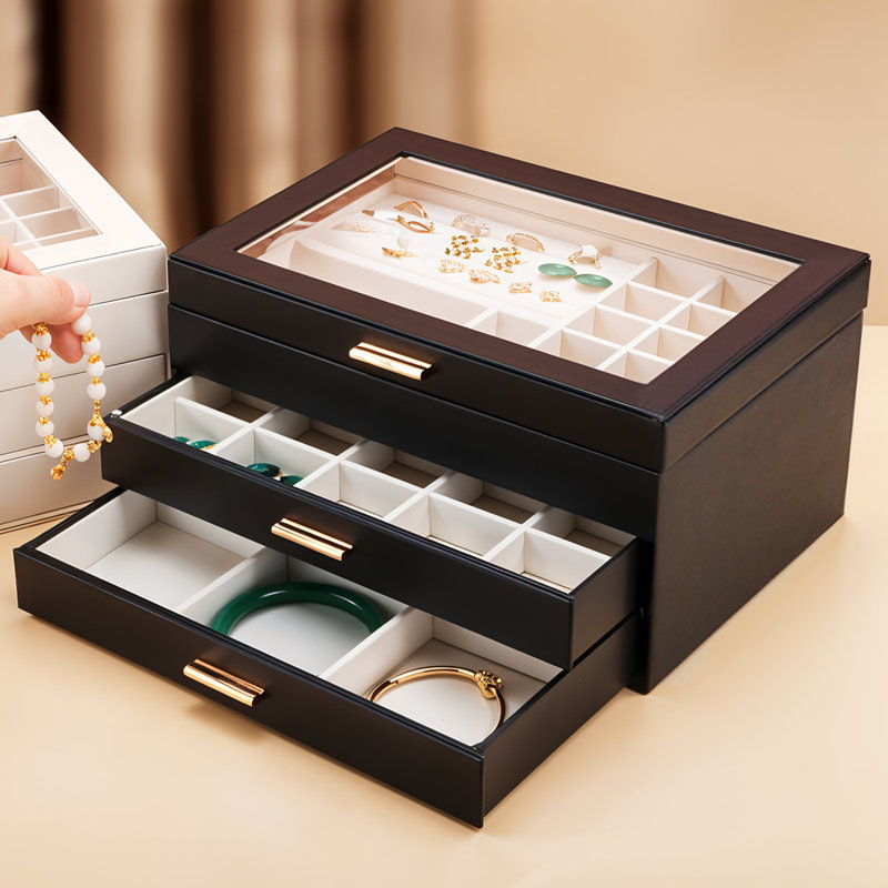 PU Leather Jewellery Box +