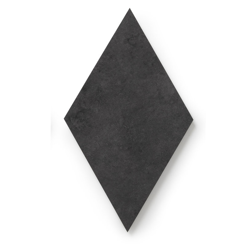 GlueCore Mosaic 28mil x 9.75" W x 17" L Glue Down Vinyl Tile Flooring, Ink