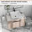 Lawan 23.6'' Single Bathroom Vanity with Ceramic Top