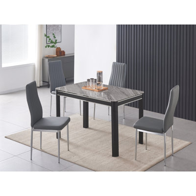 Nessi 4 - Person Dining Set