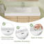 Meuble-lavabo simple autoportant 48 po avec plateau en résine