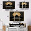 Minimal Gold Moon Mountain - ensemble de décorations murales géométriques-1733314890-1733314895