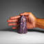 Véritable pointe de lépidolite polie de Madagascar (1 lb)