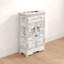 Nizar Hand Painted Mother Of Pearl Cabinet