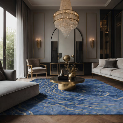 Tapis gris soyeux et moelleux
