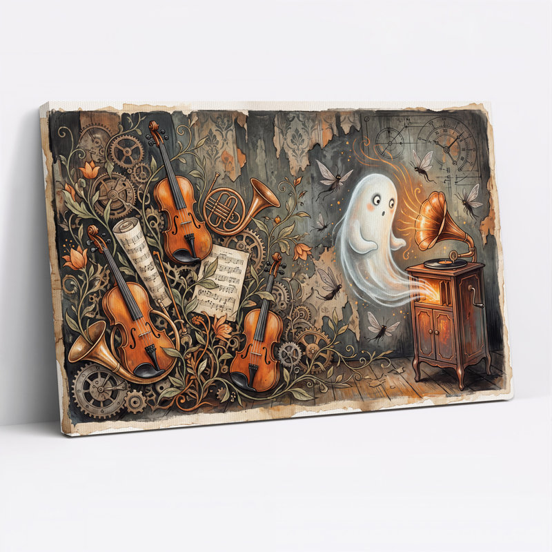 Art mural sur toile Steampunk, H 12 po x l 18 po