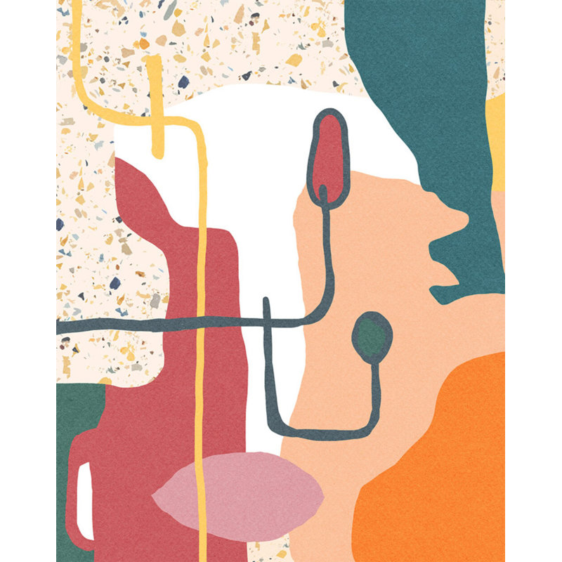 Terrazzo 2 Print by THE Studio, 41" H x 34" W