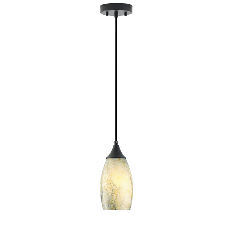 Luminaire suspendu réglable à 1 lumière à intensité variable E26, Gris