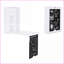 Bureaux, bureau flottant mural moderne pliable avec tablettes et amp; Tableau noir | Blanc | Panneau de fibres à densité moyenne-1297812134