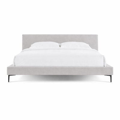Grand lit plateforme Mid-Century