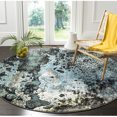 Glacier Performance Abstract Rug