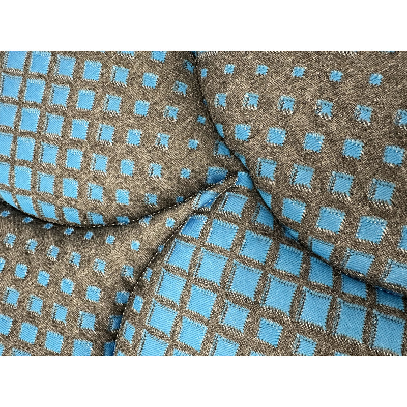 Matelas en mousse de 7 po, très grand, confort moyen, mousse confortable, soutien pour un sommeil confortable et reposant, gris et bleu