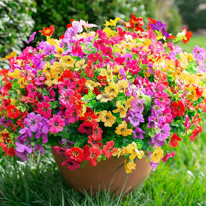 Fleurs artificielles artificielles pour l'extérieur et l'extérieur