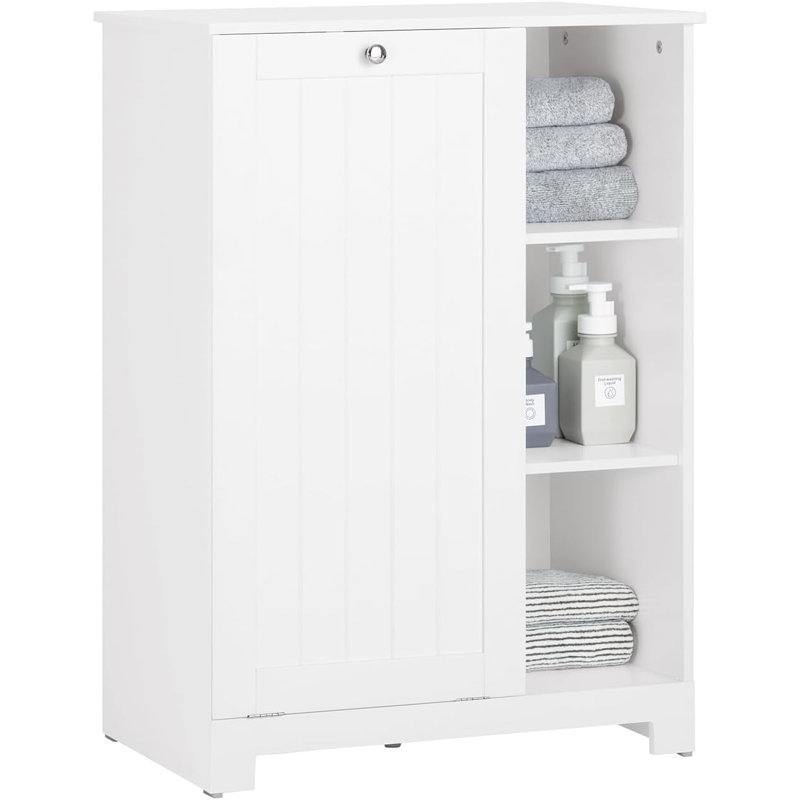 Abdulqadir Linen Cabinet, White