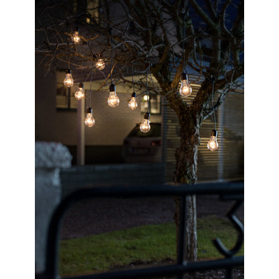 Edison Style LED - Hanging Bulb Festoon String Light