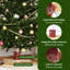 vidaXL Christmas Tree Stand 1.73 50 x 50 x 16 cm Solid Pine Wood-1650856064