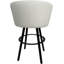 Tabouret de bar pivotant en métal Karimah-1389656972-1389656964