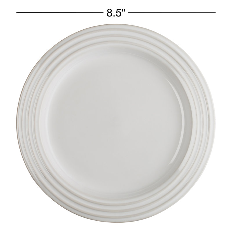 8.5" Salad Plate, White