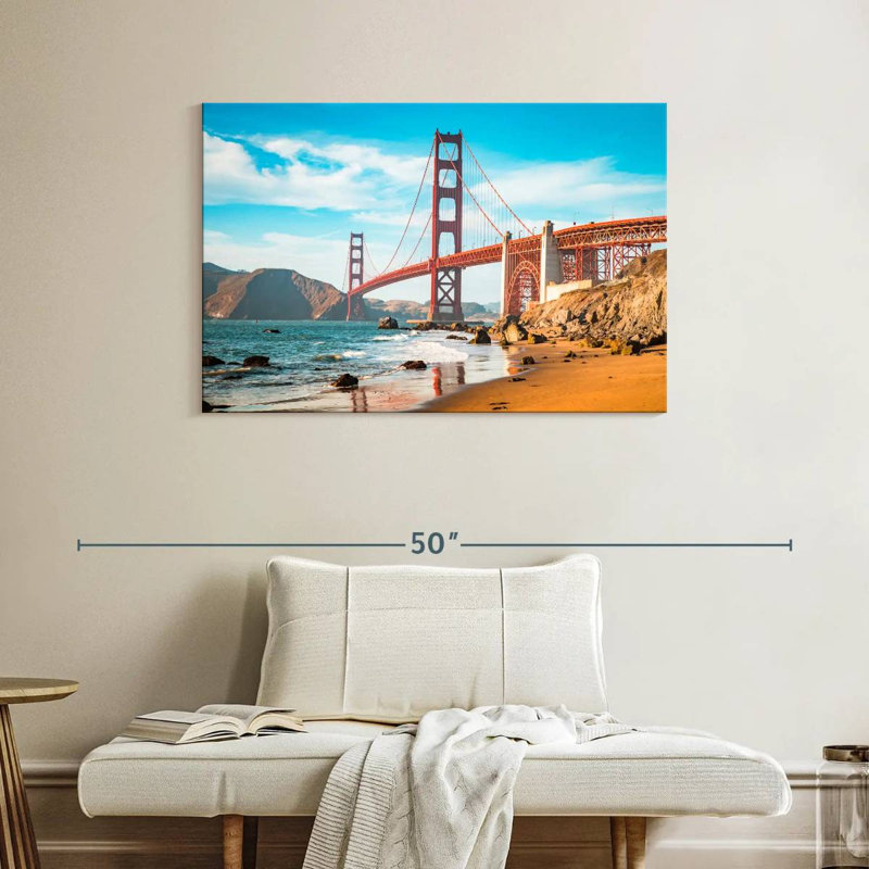 Lilie San Francisco Beach, H 26 po x l 39 po