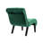 Javita 22.83'' Wide Modern Armless Accent Living Room Chair / Leisure Chair,Upholstered Fabric Button Comfortable Chair with Wooden Legs-125444562-71857751