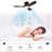 Parzy 42" Low Profile Ceiling Fan With Lights, Remote Control, Reversible Motor, Dimmable LED Light, 3 Walnut Wood Blades, Flush Mount Ceiling Fan for Bedroom, Living Room & Kitchen, Silver/Walnut-395816315-395816317
