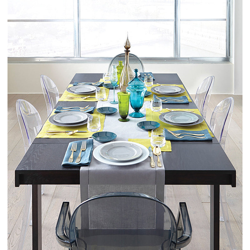 Festival Linen Rectangle Placemats, Eggshell