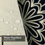 Rideau de douche rétro avec 12 crochets Vintage Floral Ornaments-127352707