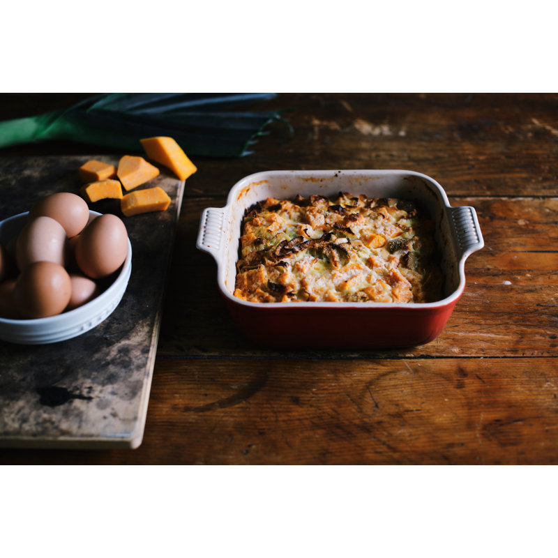 Le Creuset Heritage Stoneware Square Dish, Marseille, 3 qt.