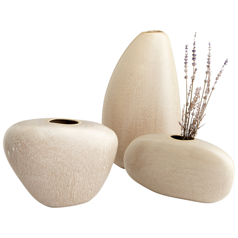 Pebble Ceramic / Porcelain Table Vase